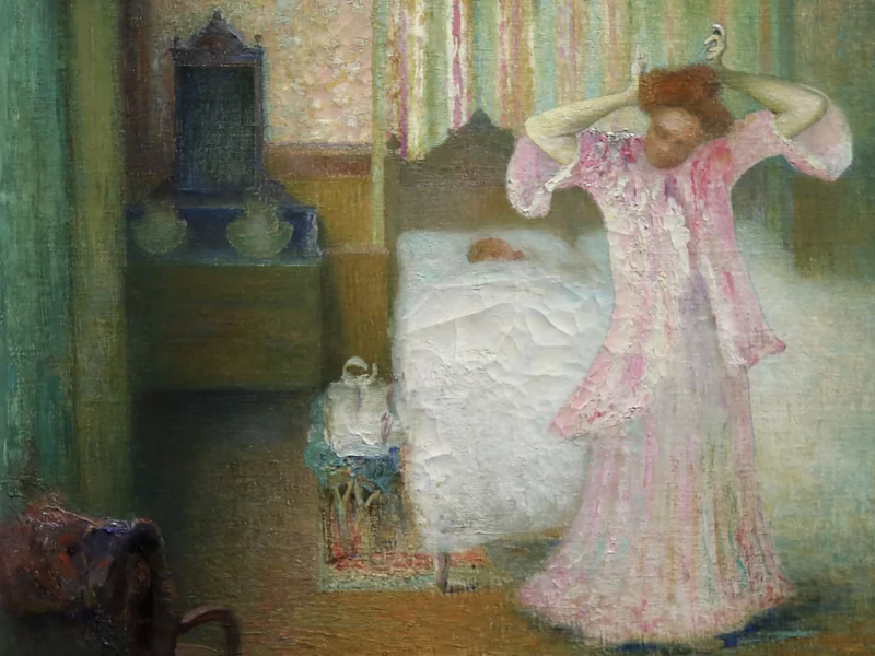 1861-Annie Stebler Hopf - Toilette mattutina